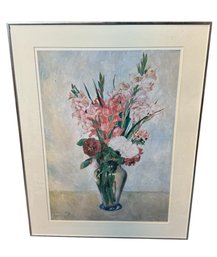 Pierre-Auguste Renoir (1841-1919) Gladiolas Framed Floral Art Print