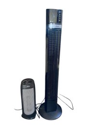 Lasko Tower Xtra Air Tower/remote, Hunter Air Purifier   (3rd)