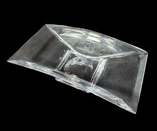 Nambe Crystal Rectangular Candy Dish