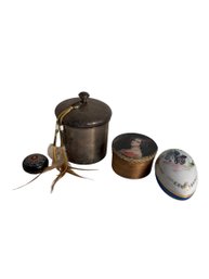 Harney And Sons Fine Tea Canister And Decorative Trinket Boxes (br1)