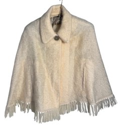 Andrew Stewart Scottish Mohair & Wool Poncho Cape (BR1)