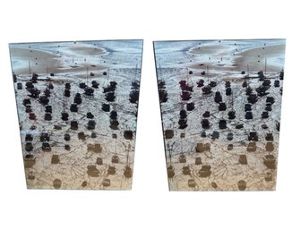 Rosemie Leyre Beached Ships Art Photography Print Pair (BR2)