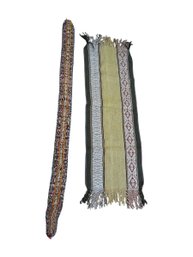 Peruvian Woven Table Runner Pair (br1)