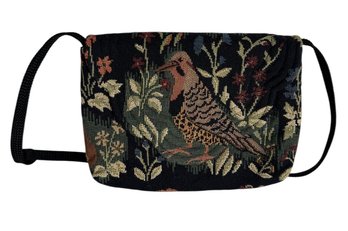 Quail & Rabbit Woodland Animal Tapestry Style Purse (BR1)