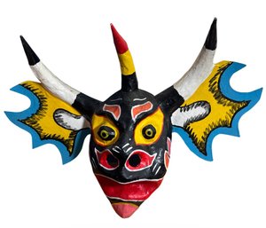 Venezuelan Style Dancing Devil Of Yare Mask (B)