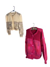 Cero Cero Handwoven Womans Sweater Pair (br1)