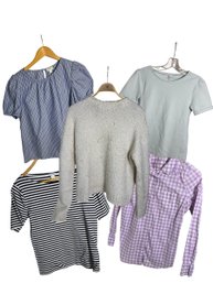 J. Crew Womens Sweater & Shirts 5pc (BR1)