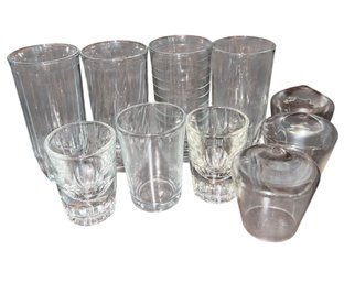 Drinking Glasses & Barware 10pc Assortment (DR)