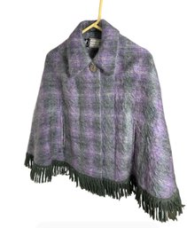 Andrew Stewart Scottish Mohair & Wool Shawl (BR1)