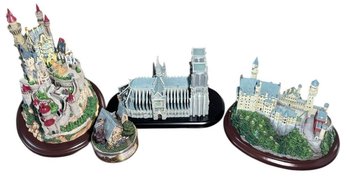 Lenox Great Castles Of The World Neuschwanstein, Falkenstein, The Cathedral Of Notre Damn 4pc