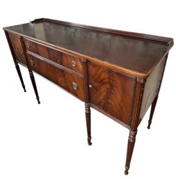 Solid Wooden Sideboard Hutch (DR)