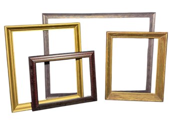 Four Large Wooden & Gilded Wood Frames (A)