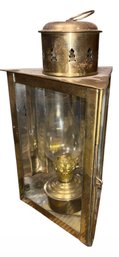 Brass Triangular Ships Oil Lantern (BLR)