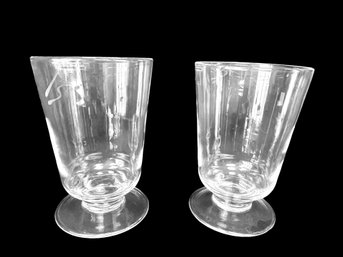 Glass Hurricanes/Vases