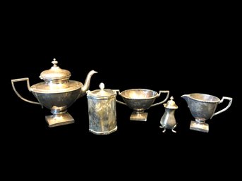 Silverplate Teapot Set