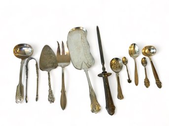 Eleven Pieces Of Silverplate