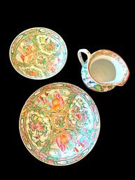 3 Chinese Rose Medallion