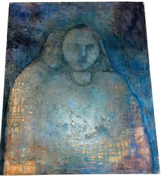 Original Artwork Oil On Canvas Signed Alexandra Spingarn