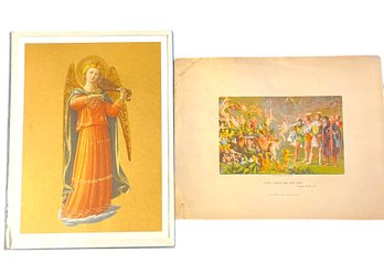 Musical Angel & Man Meeting Creatures Of The Forst