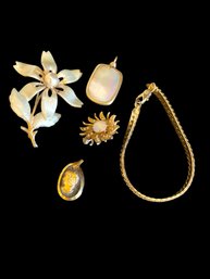 5 Pieces Of Costume Jewelry