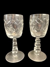 Crystal Cordial Glasses (12)