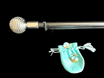 Tiffany Cuff Links, Bridges Walking Stick  (B)