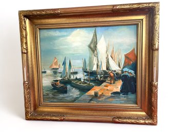 Original Oil Artist Signed   (L)