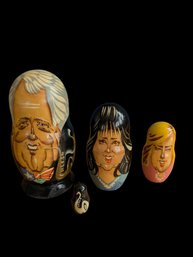 Clinton Family Nesting Dolls