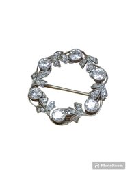 Beautiful Diamond Mounted Brooch