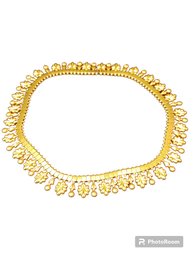 Antique Gold Foliate Design Choker