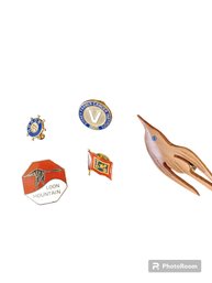 Lot Of 5 Pins