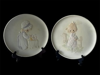 Jonathan & David Precious Moments Porcelain Plates    (SL)