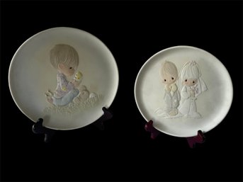 Jonathan & David Precious Moments Porcelain Plates    (SL)