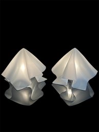 Tissue Lamps  80s Modern (MB)