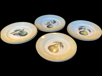 8 William Sonoma Fruit Plates Pear