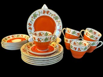 Vintage Porsgrund, Norway, Wedding Procession Porcelain(DRC2)