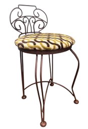 Homtomi Metal Vanity Chair Stool (D)