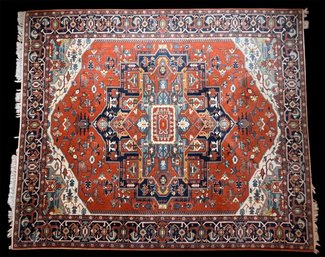 Anar 100 Luxurious Wool Pile Rust (DR)