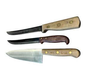 66S And 42S Chicago Cutlery Knives & Stainless Steel Imperial Wonda Edge Knife (d)