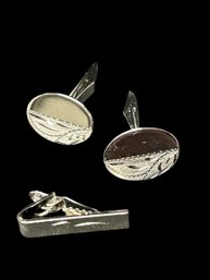 Sterling Silver Cuff Links, Mens Accessories