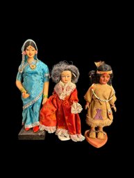 Assorted Ethnic Dolls