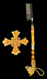 Wood Carved Vintage Items (2)