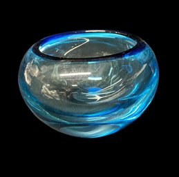Blue Glass Bowl