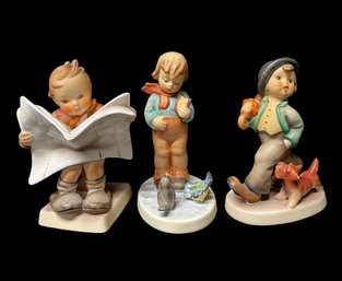 Hummels, Newspaper Reading Boy & Others (3)