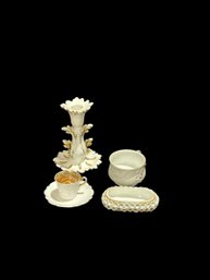 Antique White And Gold Decor