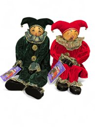 Xenis Collectible Wooden Music Box Dolls From Canada