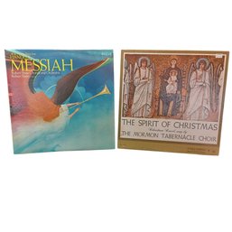 Vinyl Lot 33: Handel's Messiah And The Spirit Of Christmas, Sung By The Mormon Tabernacle Choir