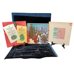 Vinyl Lot 34: Dicken's Christmas Classics, Christmas In England & John Fahey's Christmas Album