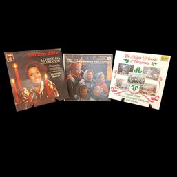 Vinyl Lot 35: Kathleen Battle, Robert Shaw's: The Many Moods Of Christmas &  Christmas Hymns And Carols Vol. 1