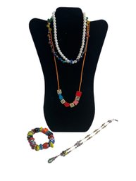 Rainbow Costume Jewelry - Necklaces & Bracelet